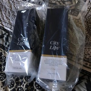 2 new boxes of city lips plumper clear color